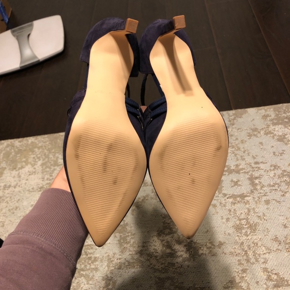 Nine West Heels - Navy Blue - Size 9 - Picture 3 of 4